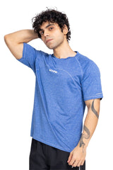 Ocean Blue Pulse Performance T-shirt