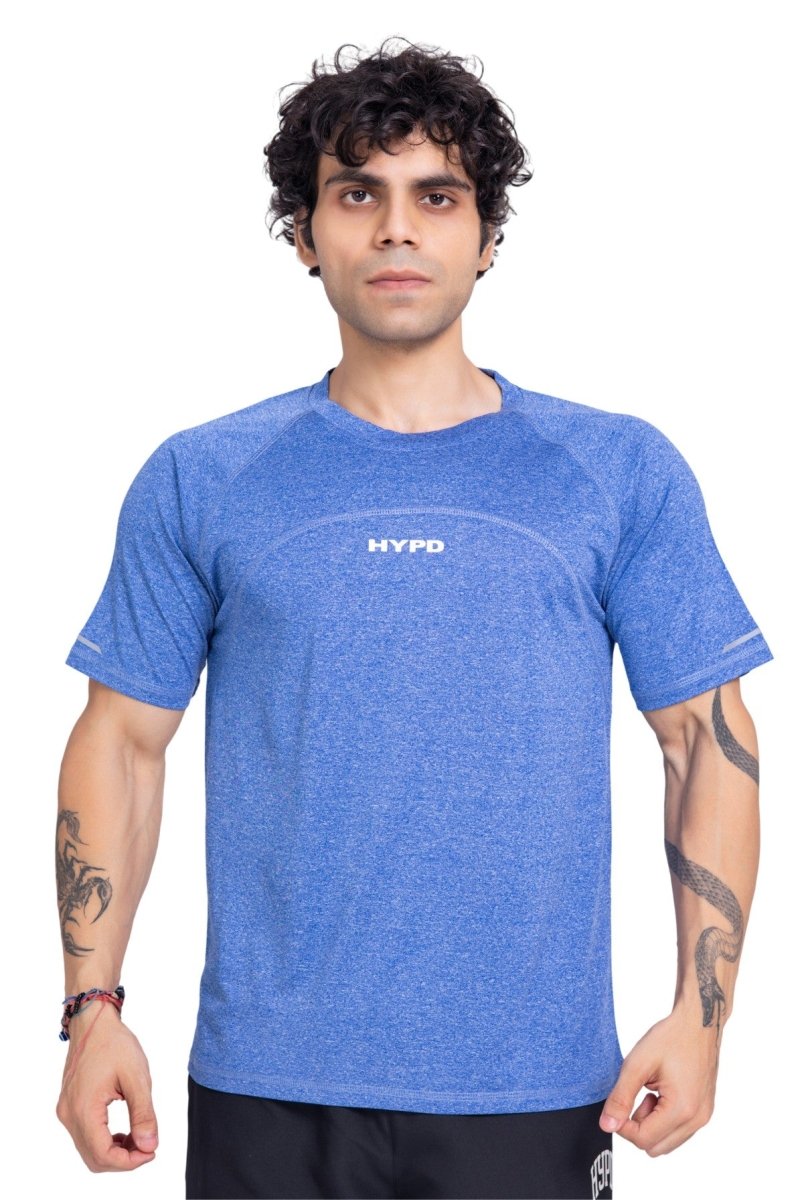 Ocean Blue Pulse Performance T-shirt