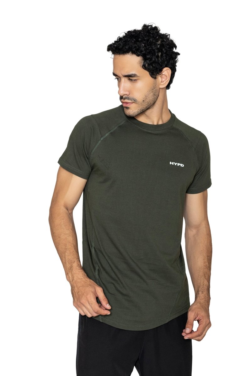 Olive Apex T-Shirt - HYPD Sports