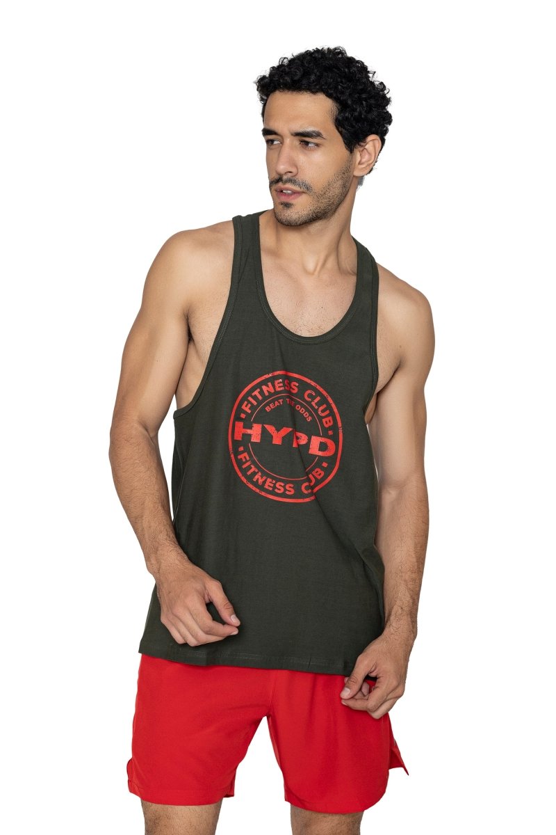 Olive Infinity Stringer - HYPD Sports