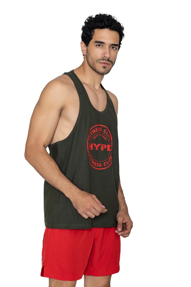Olive Infinity Stringer - HYPD Sports