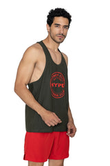 Olive Infinity Stringer - HYPD Sports