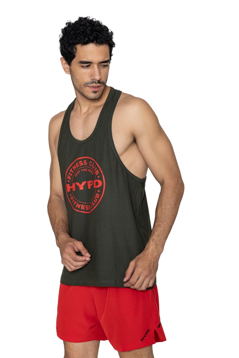 Olive Infinity Stringer - HYPD Sports