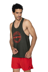 Olive Infinity Stringer - HYPD Sports