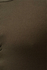 olive signature ribbed vest men 