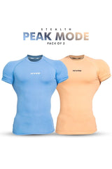 Peak Mode Stealth Compression T-Shirt (Pack Of 2)