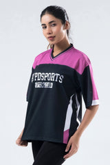 Pink Lifting Club Oversized Training Jersey For Her