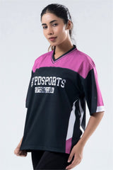 Pink MENS Lifting Club Oversized Training Jersey For Her