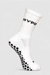 Premium Silicon Grip Socks Pack of 2 Hexagon Print