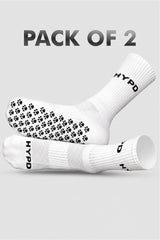 Premium Silicon Grip Socks Pack of 2 Paws Print