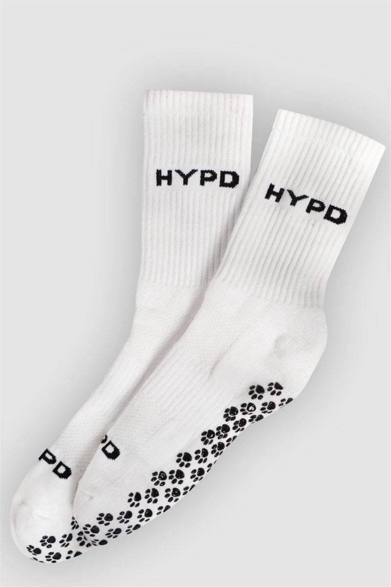 Premium Silicon Grip Socks Pack of 2 Paws Print - HYPD Sports