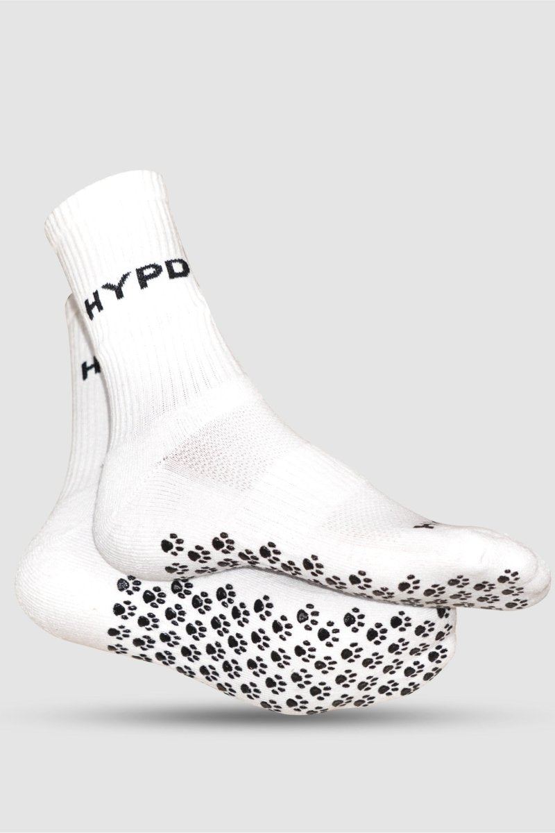 Premium Silicon Grip Socks Pack of 2 Paws Print - HYPD Sports
