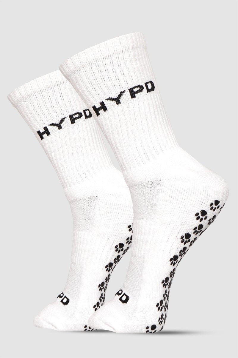 Premium Silicon Grip Socks Pack of 2 Paws Print - HYPD Sports