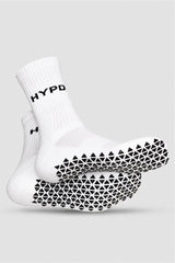 Premium Silicon Grip Socks Pack of 2 Triangle Print