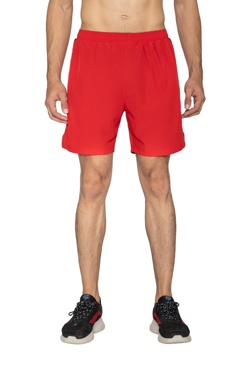 Red Stealth Shorts - HYPD Sports