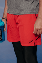 Red Stealth Shorts - HYPD Sports