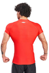 Red Ultra Compression T-Shirt - HYPD Sports