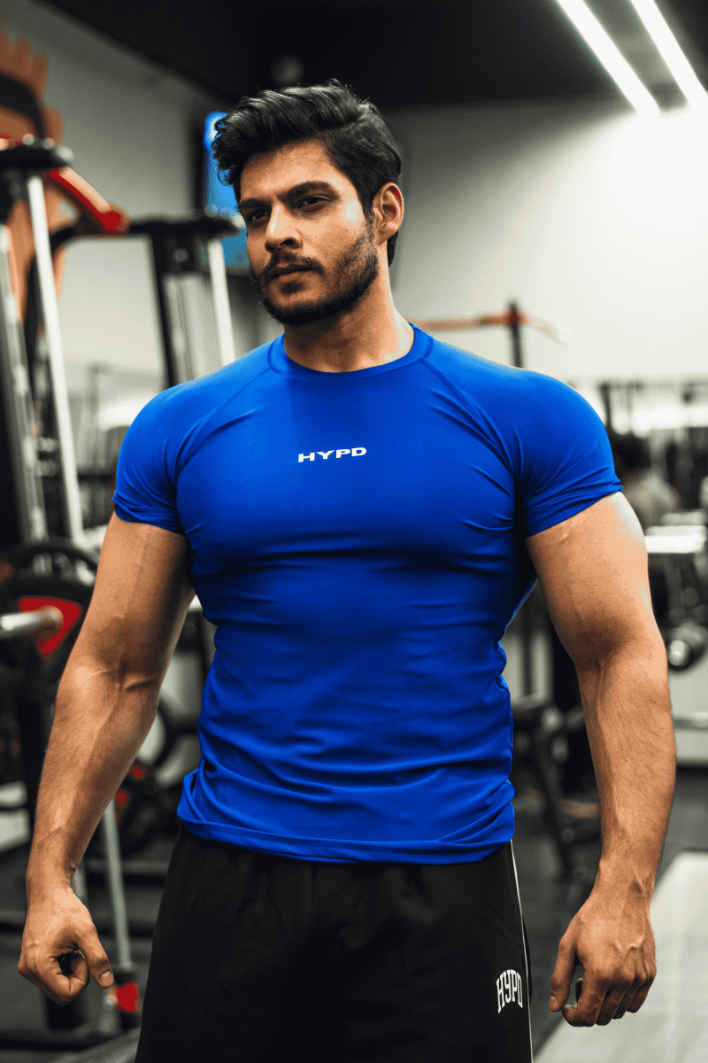Royal Ultra Compression T-Shirt - HYPD Sports