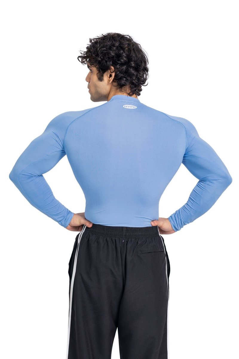 Sky Stealth Compression T-Shirt Full Sleeves