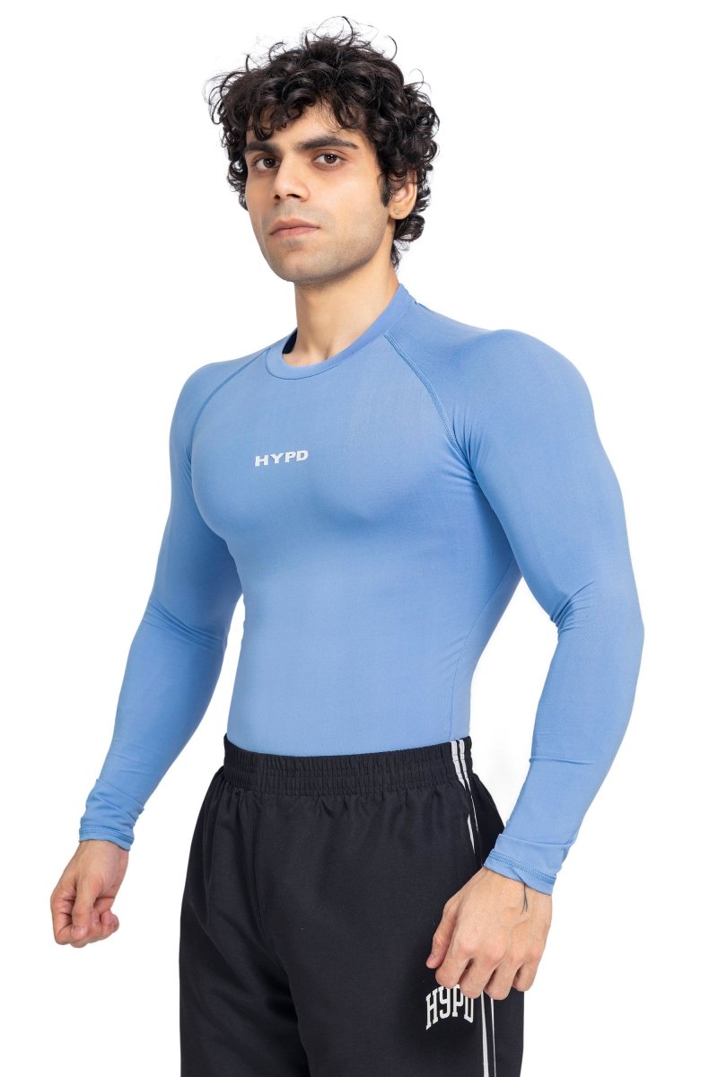 Sky Stealth Compression T-Shirt Full Sleeves