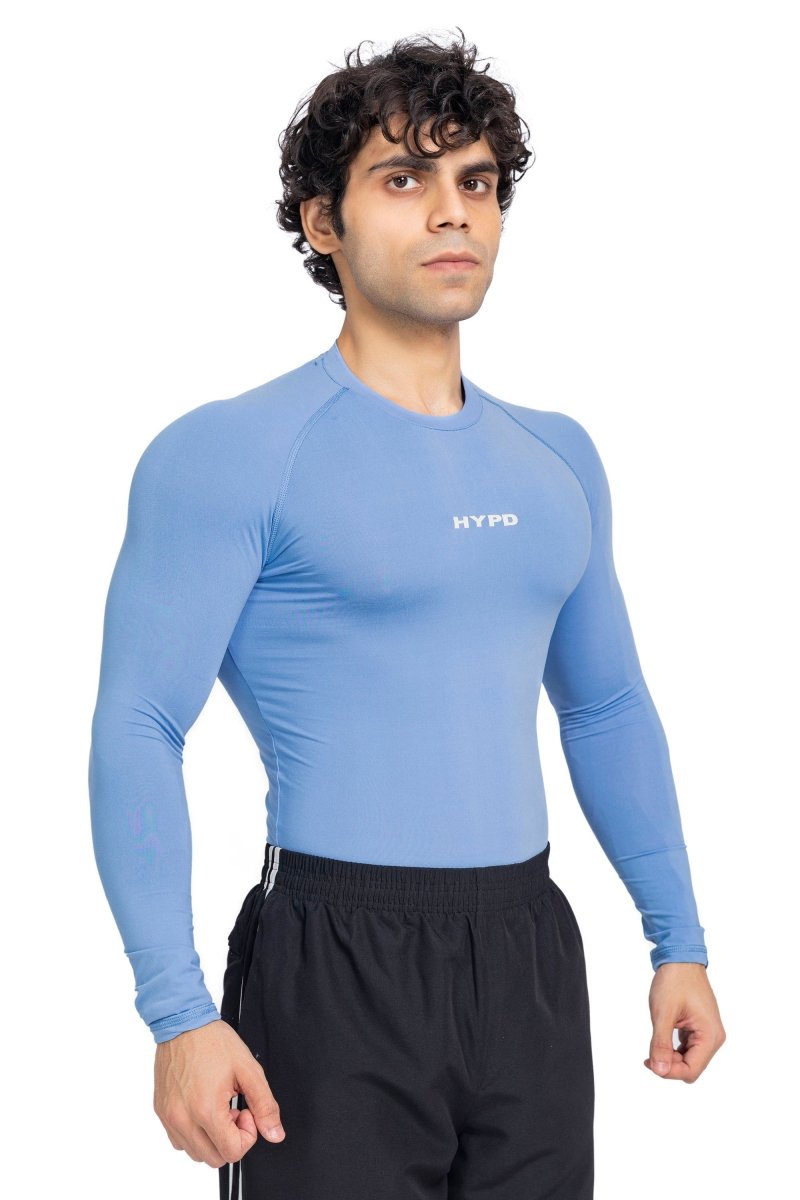 Sky Stealth Compression T-Shirt Full Sleeves