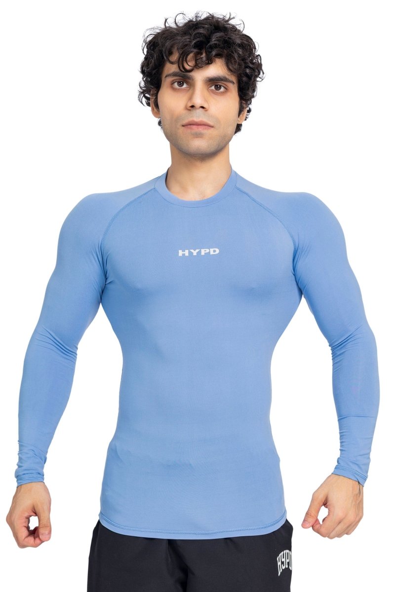 Sky Stealth Compression T-Shirt Full Sleeves