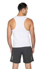 White Apex Tank Top - HYPD Sports