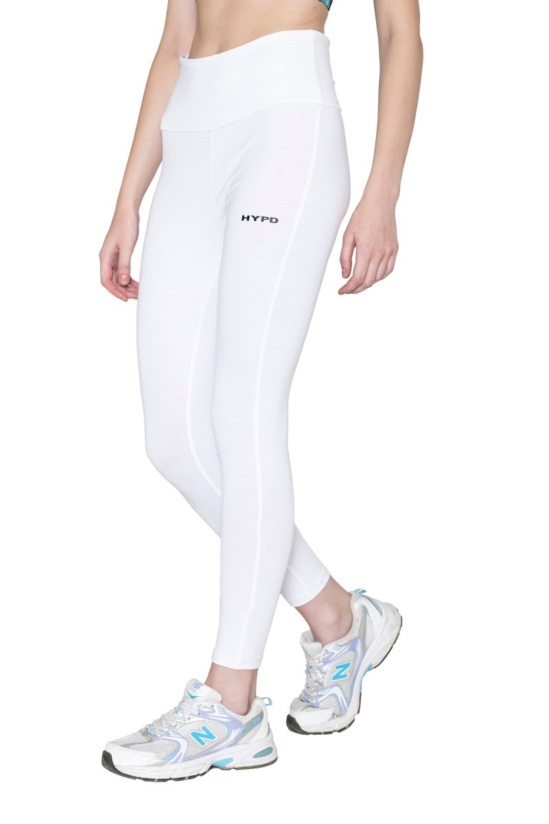 White Aura Leggings - HYPD Sports
