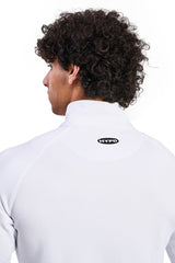 White Core 1/4 Zip Upper - HYPD Sports