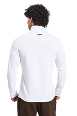 White Core 1/4 Zip Upper - HYPD Sports