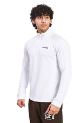 White Core 1/4 Zip Upper - HYPD Sports