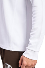 White Core 1/4 Zip Upper - HYPD Sports