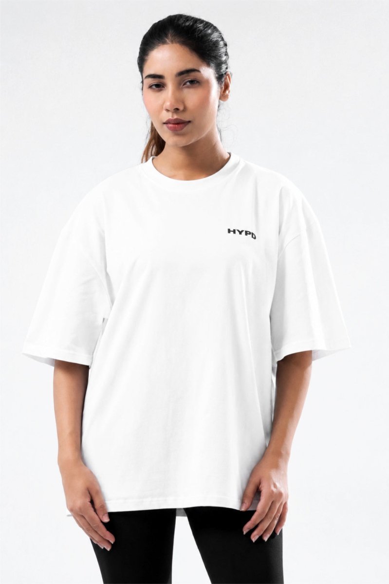 White Essential Oversized T-Shirt Women
