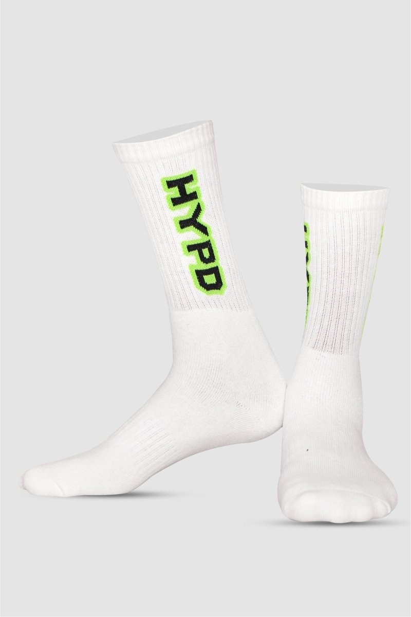 White High Ankle Socks Pack of 3 - HYPD Sports