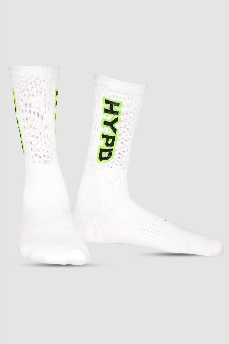 White High Ankle Socks Pack of 3 - HYPD Sports