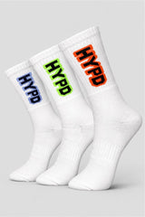 White High Ankle Socks Pack of 3
