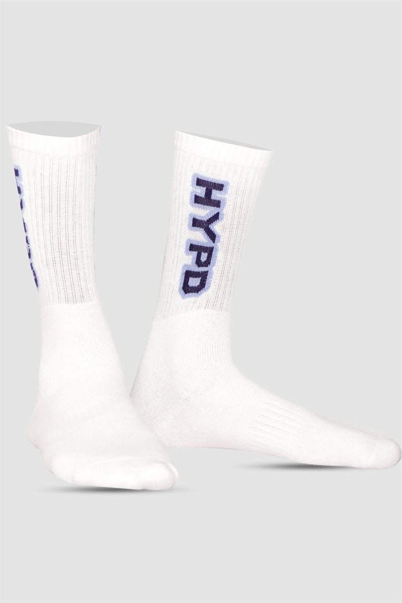White High Ankle Socks Pack of 3 - HYPD Sports