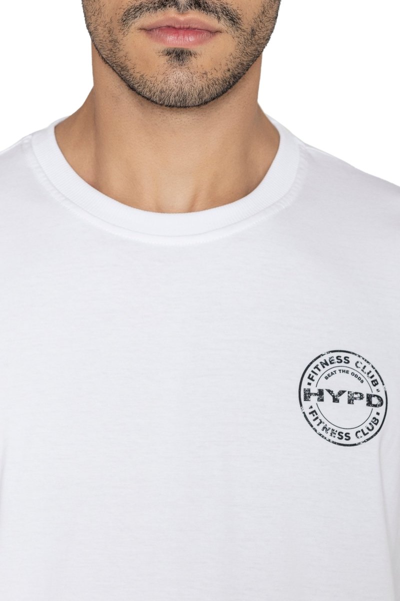 White Infinity Oversized T-Shirt - HYPD Sports