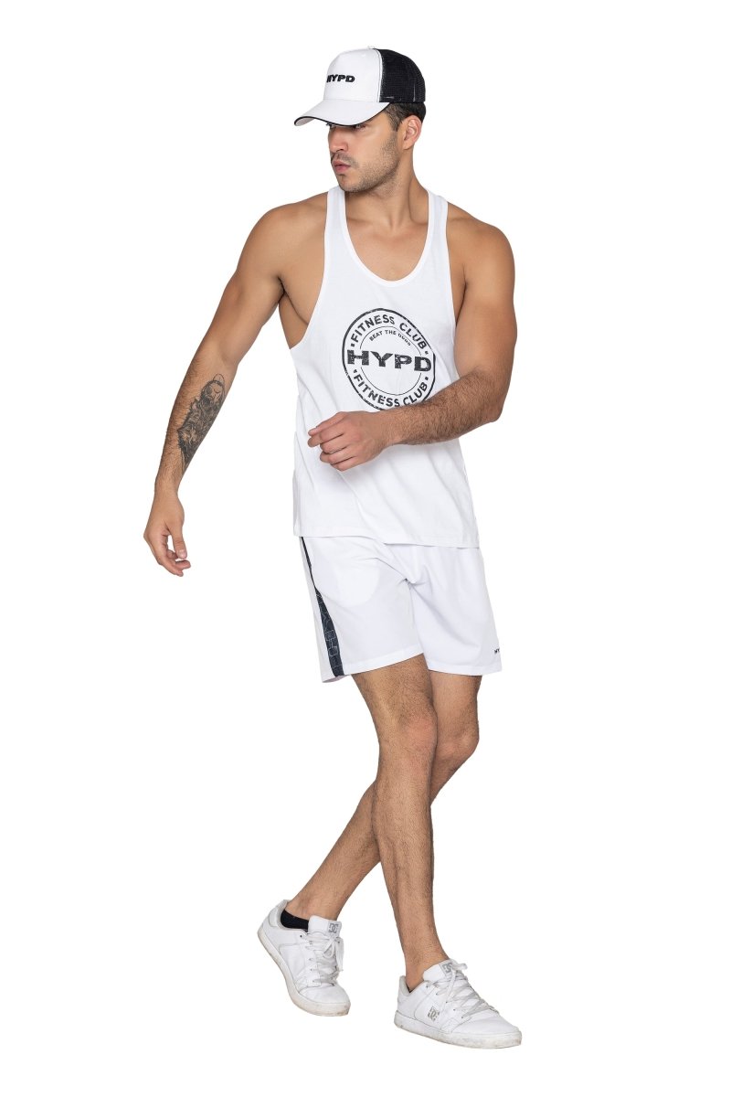 White Infinity Stringer - HYPD Sports