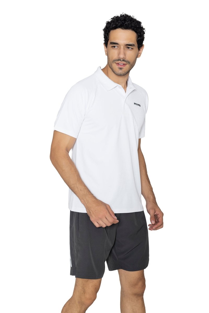 White Legacy Polo T-Shirt - HYPD Sports