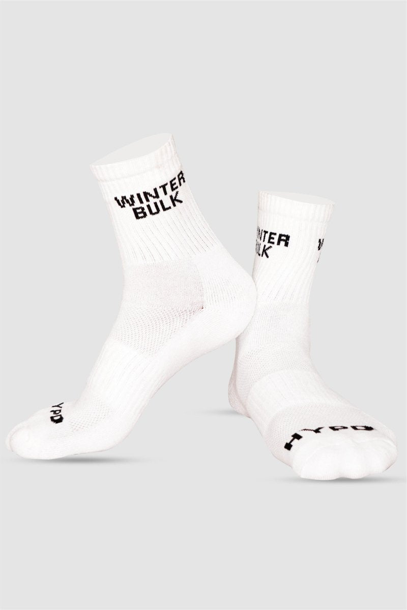 White Pack of 3 Socks - HYPD Sports
