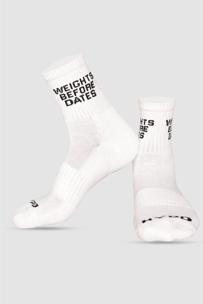 White Pack of 3 Socks - HYPD Sports