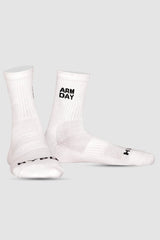 White Pack of 7 Everyday Workout Socks - HYPD Sports