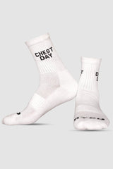 White Pack of 7 Everyday Workout Socks - HYPD Sports
