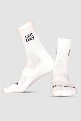 White Pack of 7 Everyday Workout Socks - HYPD Sports