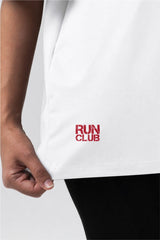 White Run Club Oversized T-Shirt Women