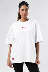White Run Club Oversized T-Shirt Women