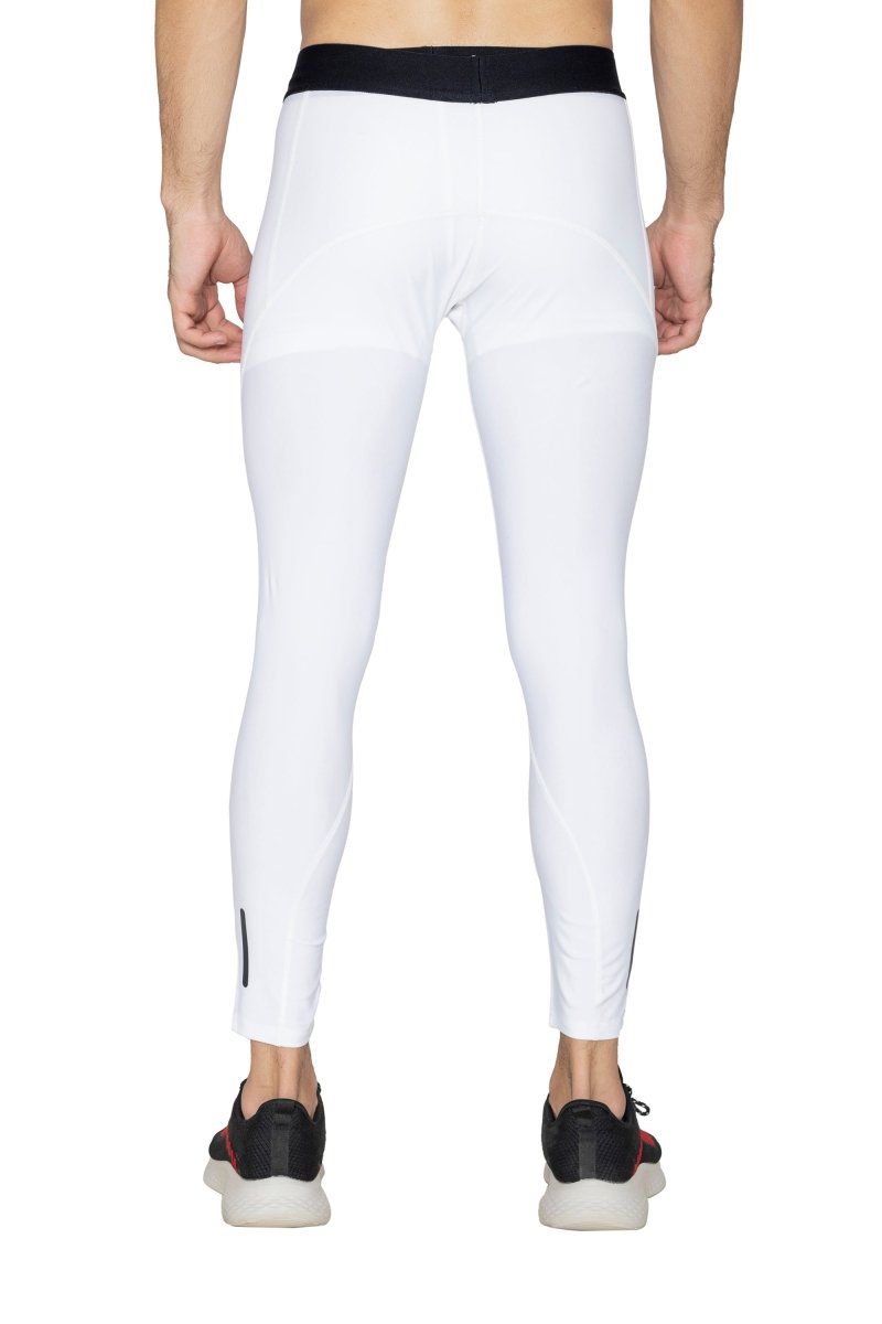 White Stealth Compression Lower - HYPD Sports