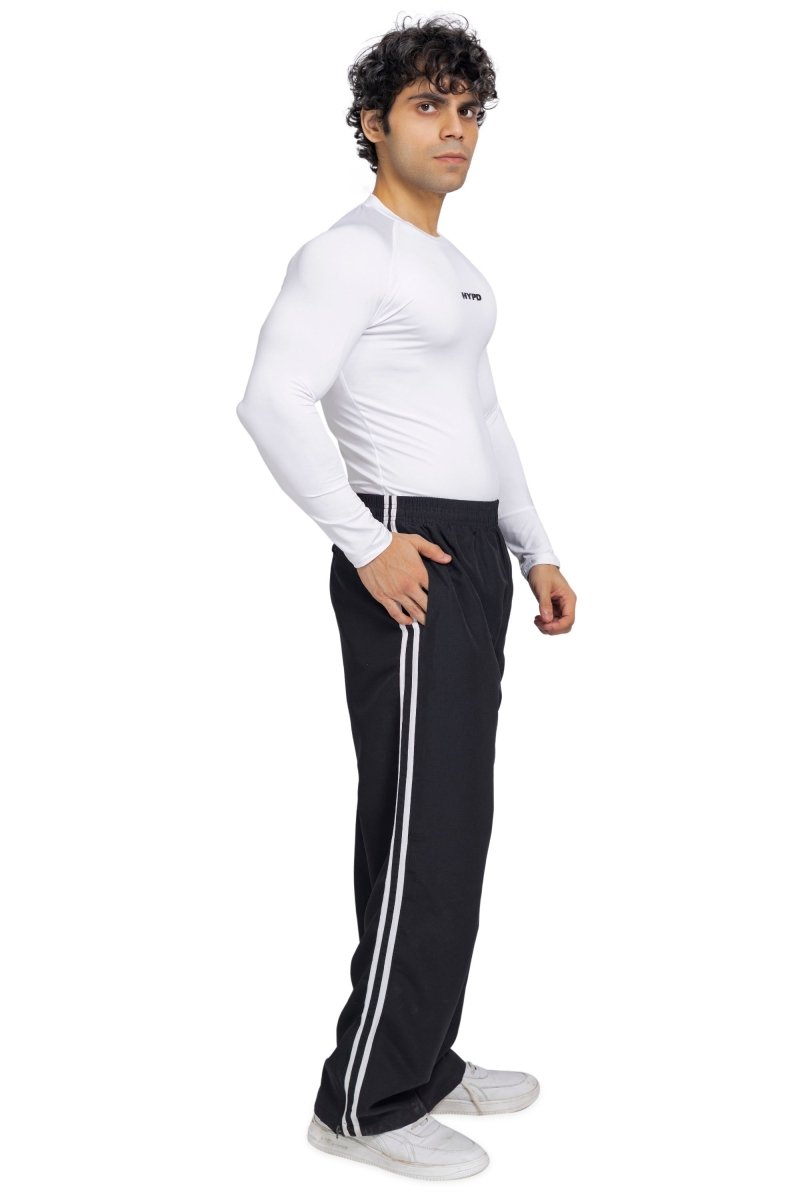 White Stealth Compression T-Shirt Full Sleeves