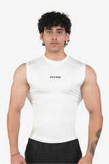 White Stealth Compression Tanktop